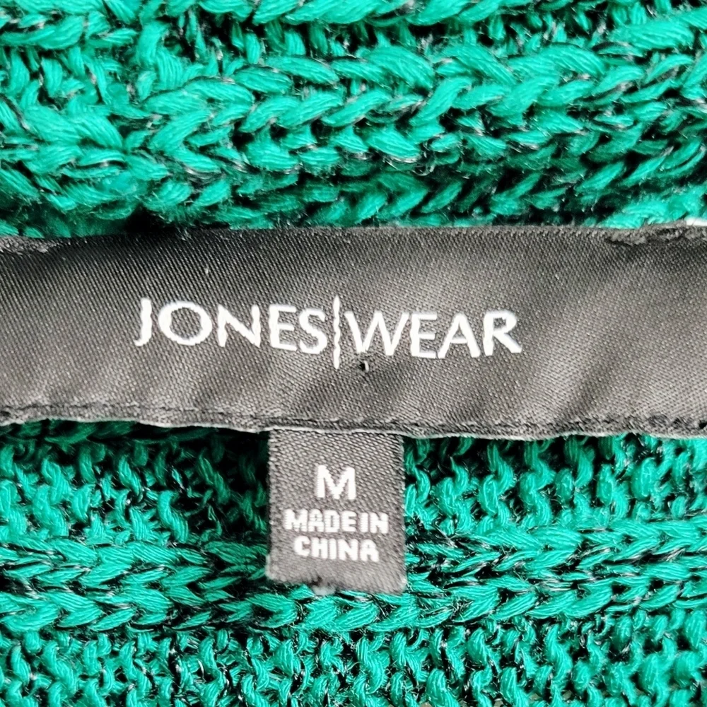 Jones Wear Emerald Green Cowl Neck Sweater | Women’s Knit Pullover - Picture 3 of 5